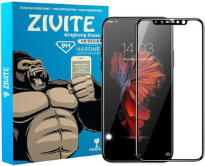 ZIVITE Edge To Edge Tempered Glass for Apple iPhone X