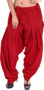 Shri Hub Indi Cotton Blend Solid Patiala