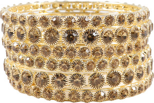 NMII Metal Zircon Bangle Set