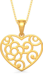 Joyalukkas Valentine's Collection Gold pendant 22kt Yellow Gold Pendant