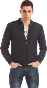 FLYING MACHINE Full Sleeve Solid Men Jacket