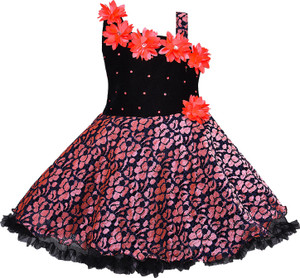 Wishkaro Girls Midi/Knee Length Party Dress
