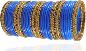NMII Glass Zircon Bangle Set