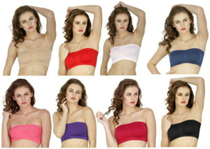 MAGIC FASHION Tube Bra Women Bandeau/Tube Lightly Padded Bra