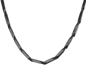 SILVERISH Black Platinum Plated Chain Platinum Plated Stainless Steel Chain