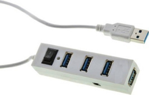 Mobiseries 4PORT USB HUB MS TB 1101 Laptop Accessory