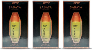 aco Sabaya Alcohol - Free Attar Roll On 8ml Each (Pack of 3) Floral Attar