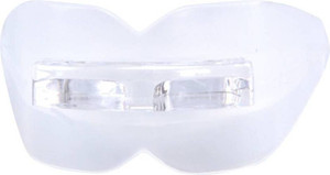 labh traders lb Double Mouth Guard (White)#JustHere Mouth Guard