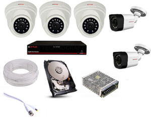 CP PLUS BULLET DOME ,8 CHANNEL DVR, CHANNEL