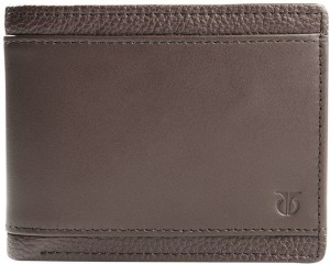 Titan Men Brown Genuine Leather Wallet