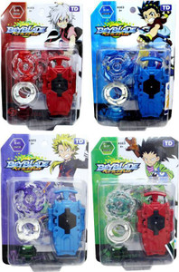 Authfort Spinning top Bayblade with string Power launcher for kids