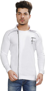 Tees Collection Solid Men Polo Neck White T-Shirt