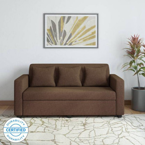 Bharat Lifestyle Lexus Fabric 3 Seater  Sofa