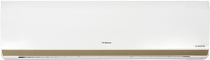 Hitachi 1.5 Ton 5 Star Split Inverter AC  - White, Gold
