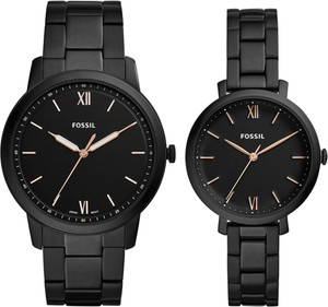 FOSSIL The Minimalist 3H Analog Watch For Couple Buy FOSSIL The  Minimalist 3H Analog Watch For Couple FS5514SET Online at Best Prices in  India