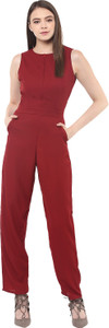 Miss Chase Solid Women Jumpsuit