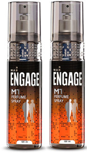 एंगेज M1 Perfume Spray For Men 120ml Each (Pack of 2) Perfume  -  240 ml