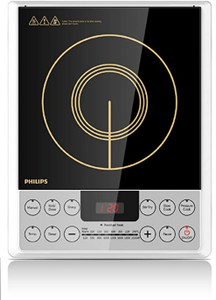 PHILIPS 2100W Induction Cooktop Touch Panel, Silver - Image 5