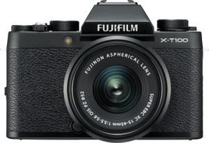 FUJIFILM X Series X-T100 Mirrorless Camera Body with XC 15 - 45 mm
