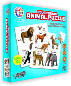 Ratnas EDUCATIONAL JIGSAW ANIMAL