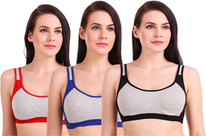 Sexy Bust Women Sports Non Padded Bra