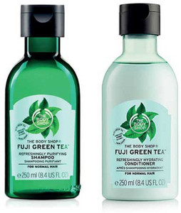 GREEN TEA BODY SHAMPOO 3個セット THE BODY SHOP Fuji Green Tea™ Refreshingly Purifying Shampoo