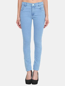 Mac-Kings Skinny Women Light Blue Jeans
