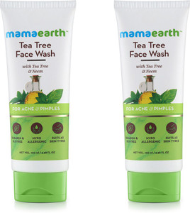 Loot: Mamaearth Bestseller Tea Tree Facewash 200ml at 324