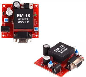 Raspberry Pi EM-18 RFID Card Reader Module with RS 232 Output Micro ...