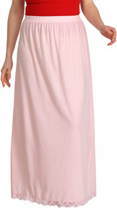 Splash Solid Women Regular Pink Skirt