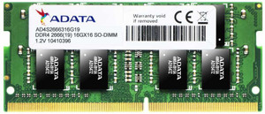 ADATA 2400Mhz 1.2V laptop RAM DDR4 16 GB (Dual Channel) Mac