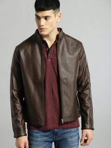 Roadster Full Sleeve Solid Men Jacket