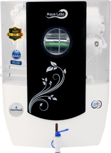 AQUA DOVE AL Black -UFNE8 12 L Gravity Based Water Purifier