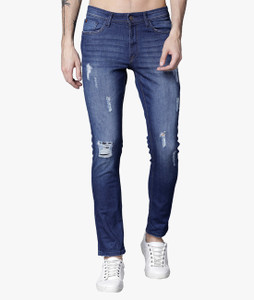 LOCOMOTIVE Slim Men Blue Jeans