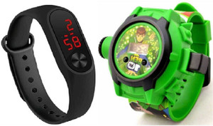 LAVISHABLE ben10 sdben10 kids digital Watch - For Boys Digital Watch - For Boys & Girls Digital Watch  - For Boys & Girls