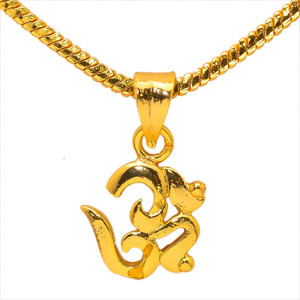 Jewar Mandi Jewelry for Men,Women & Girls, Boys 8245 Gold-plated Brass Pendant