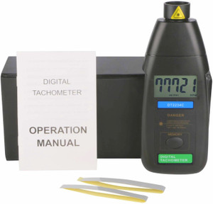 TOPWAY Tachimetro Digitale, DT-2234C + Contagiri Digitale Tester - 5