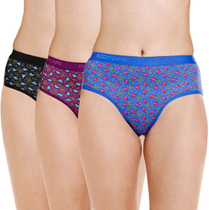 बॉडीकेयर महिलाओं के लिए हिप्स्टर बहुरंगी पैंटी