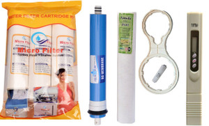 Ro Microfilter AquaDpure RO Micro filter Complete service kit of original 75 gpd Dry ...