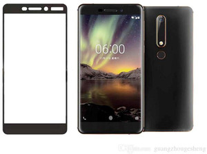 Upscreen Pellicola Protettiva Hybrid Glass Per Nokia 6.1/6 (2018) - Durezza 9H - Made In Germany - 3