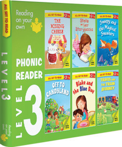 All set to Read A Phonics Reader A Phonics Reader Level 3 Box