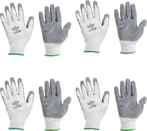 AdroitZ SUPERIOR QUALITY ANTI CUT SAFETY HAND GLOVE-13 Nylon, Synthetic, Latex  Safety Gloves