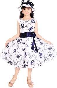 AD & AV Girls Below Knee Casual Dress