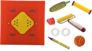 ACM 111 216 2009 B Acupressure New foot Mat Multicolor full body massager kit Massager