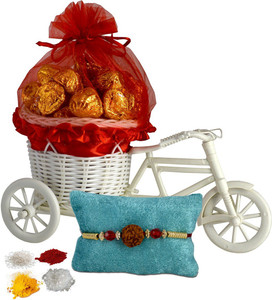 Midiron Rakhi with Chocolate Gift Pack for Brother Assorted Gift Box