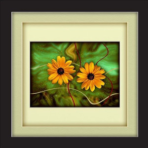 JAY GANESH FRAMES Digital Reprint 13.75 inch x 13.75 inch Painting ...