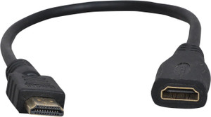 Crystonics  TV-out Cable HDMI Male to HDMI Female Extension Cable Connector