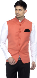 FAVOROSKI Solid Men Waistcoat