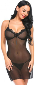 BROIDEN Solid Babydoll