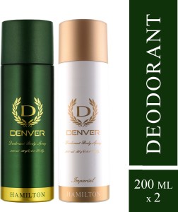 DENVER Hamilton and Imperial Combo Deodorant Spray  -  For Men